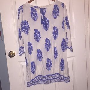 Summer/tropical shift beach dress